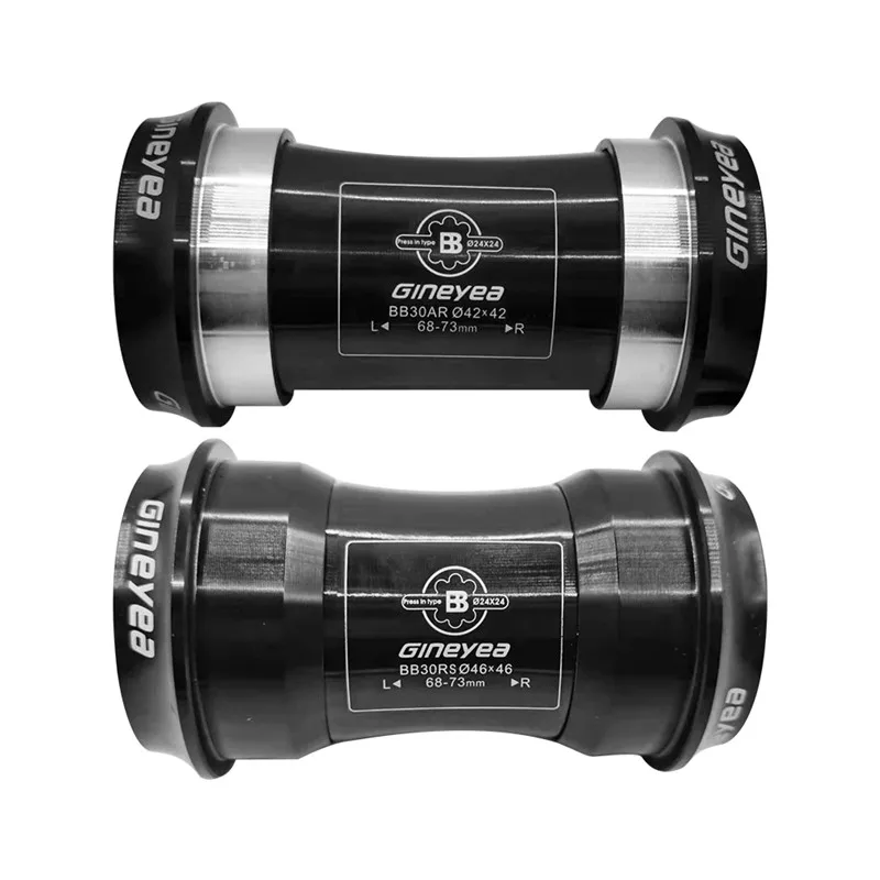 

GINEYEA PF30 BB30 Bicycle Press-Fit Bottom Bracket 7075 Aluminum Alloy Axis Bike Axis GXP 24mm / 22mm