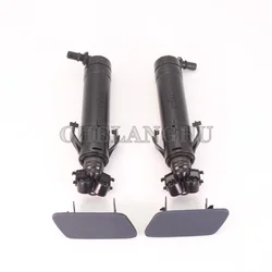 2pcs Left & Right For VW Passat B7 Variant Wagon 2011 2012 2013 2014 2015 Headlight Washer Sprayer Nozzle Cylinder Jet And Cap