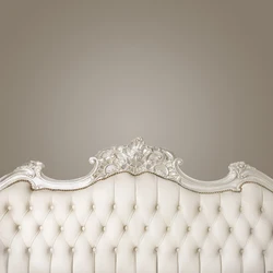 baroque bed headboard tufted bed photography backdrop thin vinyl photo studio background wallpaper F-2523