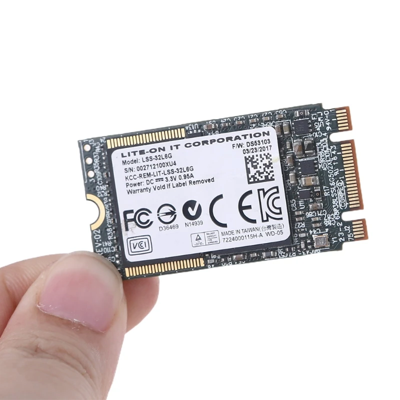 1PC Internal SSD LSS L6G SSD 4x Write Speed 32G Internal Solid State Drive Compact SSD Form Factor M.2 2242 SSD