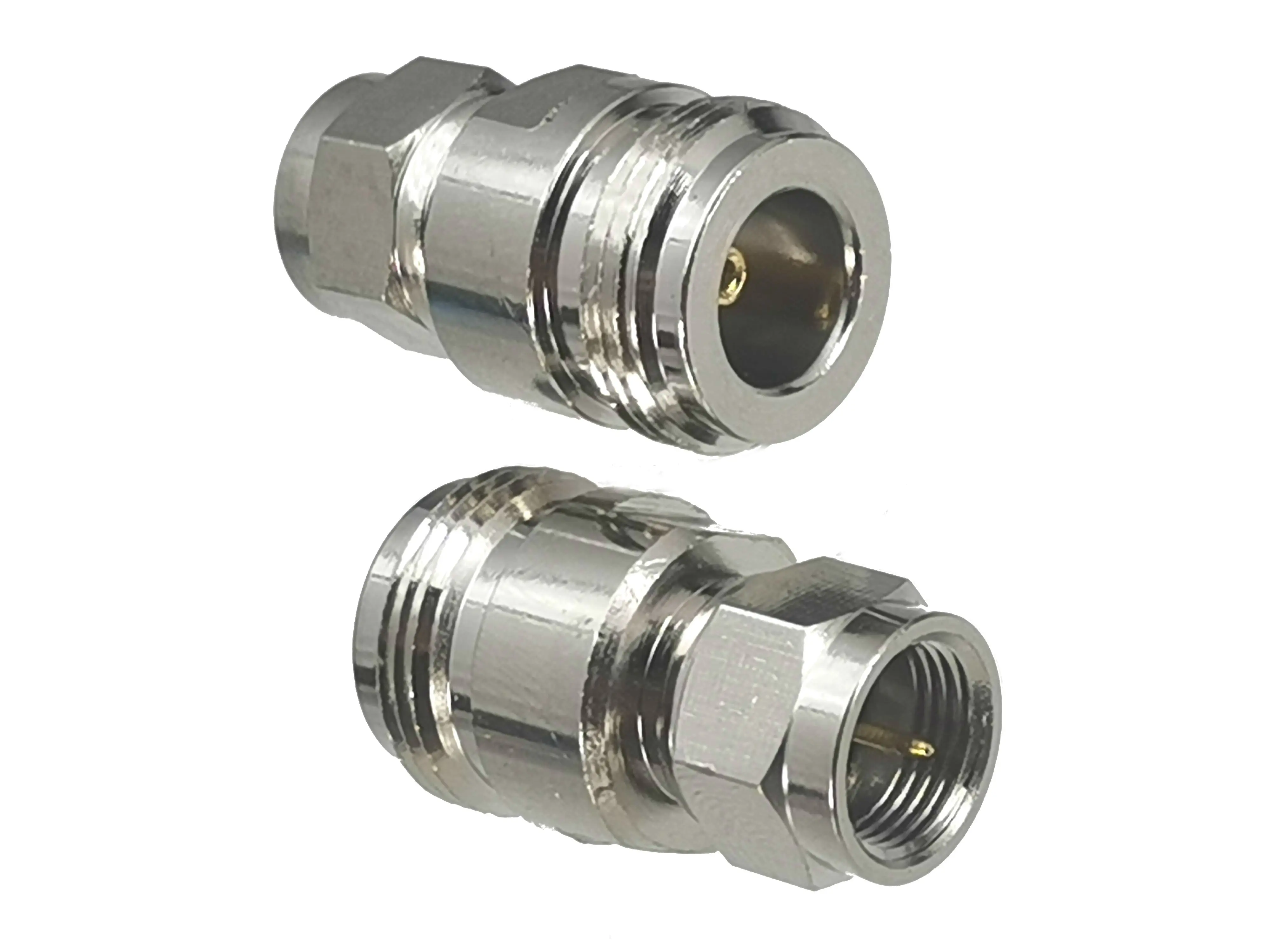 

1pcs Connector Adapter N Female Jack to F TV Male Plug RF Coaxial Converter Straight New