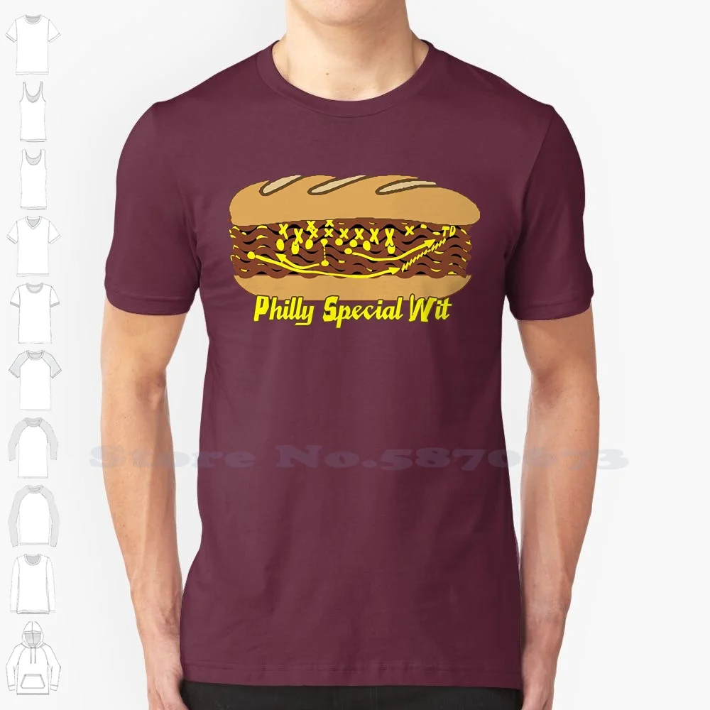 Philadelphia Cheesesteak Philly Philly Special Td In Cheese Hot Sale New 100% Cotton Top Quality