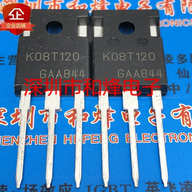 الأصلي 5 قطعة/K08T120 IKW08N120T إلى 247 1200V 8A