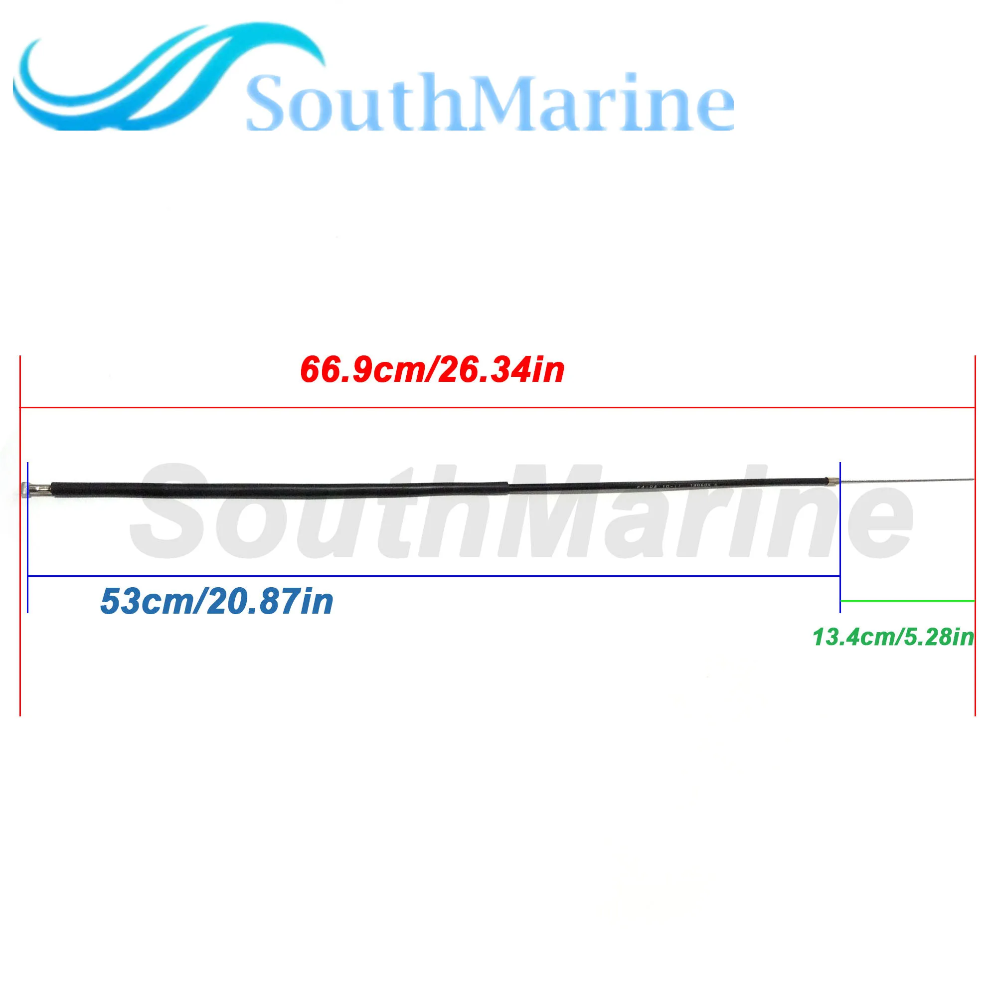 Boat Motor 68D-F6301-00 68D-F6301-10 Throttle Cable Assy for Yamaha Outboard Engine 4-Stroke F4