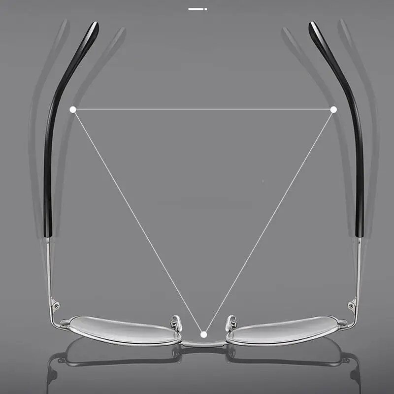 2 stücke Kristall Glas Objektiv Lesebrille Männer Anti-blau Licht Presbyopie Vergrößerungs Anti-Scratch Brillen Dioptrien 1,0-4,0 Silber – Detail 13