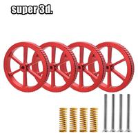 Creality Ender 3 Springs Upgrade Kit Hot Bed Leveling Kit for Ender 3/5 Pro/Ender 5/5 Plus CR-20 3D Printer Heatbed Leveling Nut