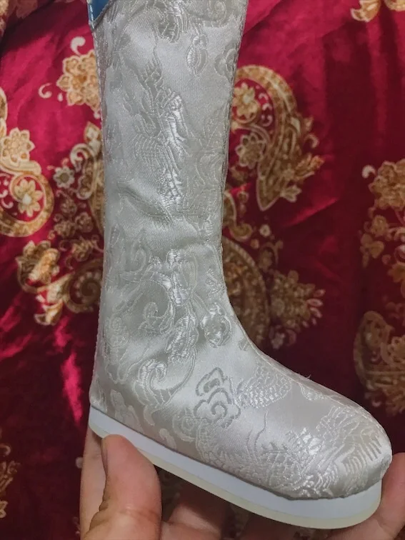 BJD Doll Boots Shoes 70cm 1/3 1/4 BJD Male Boy Girl Chinese Ancient Boots Wei Wuxian LAN Wangji The Untamed Doll Accessories