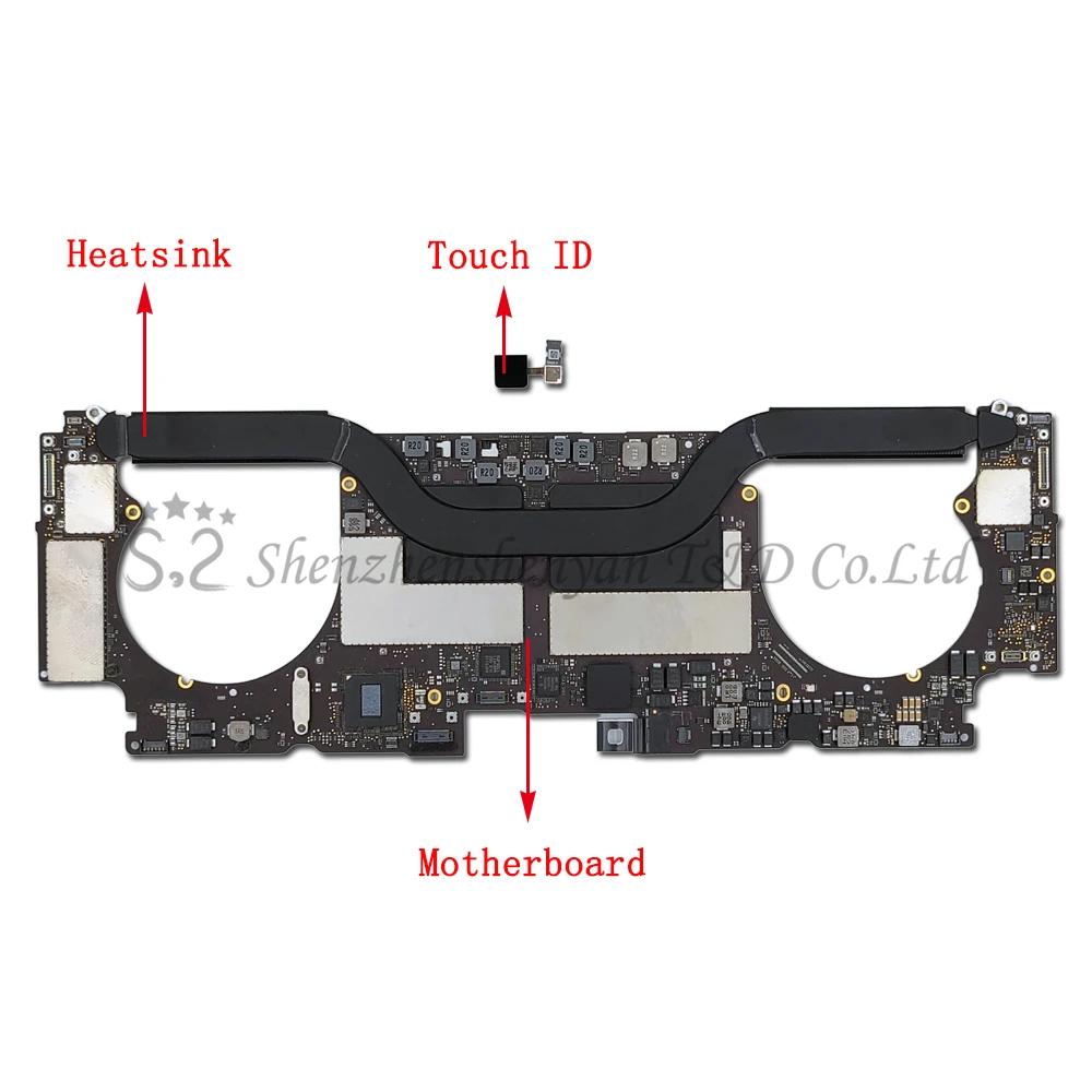 Imagem -02 - Placa-mãe Testada para Macbook Pro Placa Lógica 820009281-a 820-00928-a 820-00281-a 2023 2023 Ano Emc 3072 Emc 3162 15 Polegadas