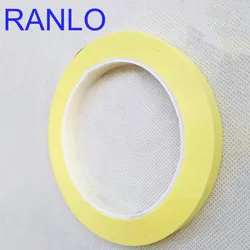 2pcs 66 Meters transformer insulation Tape 2mm 3mm 3.5mm 4mm 4.5mm 4.6mm 4.7mm 5mm 5.5mm 6mm 6.5mm Mylar Tape