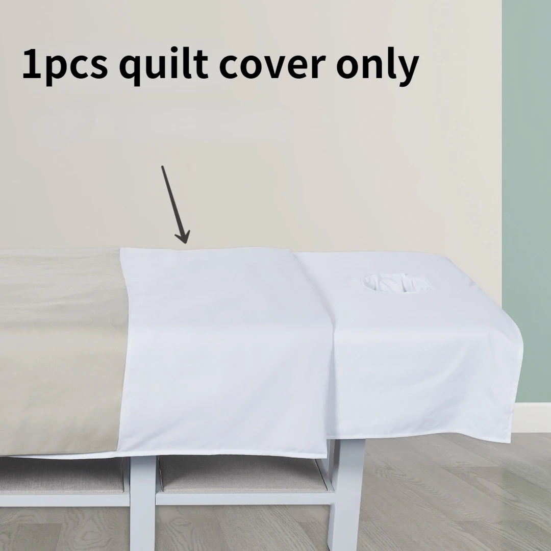 1Pcs Beauty Salon Quilt Cover Only Bed Sheets SPA Massage Table Dulvet Cover Soft Facial Skin Friendly Bed Cover Without Insert