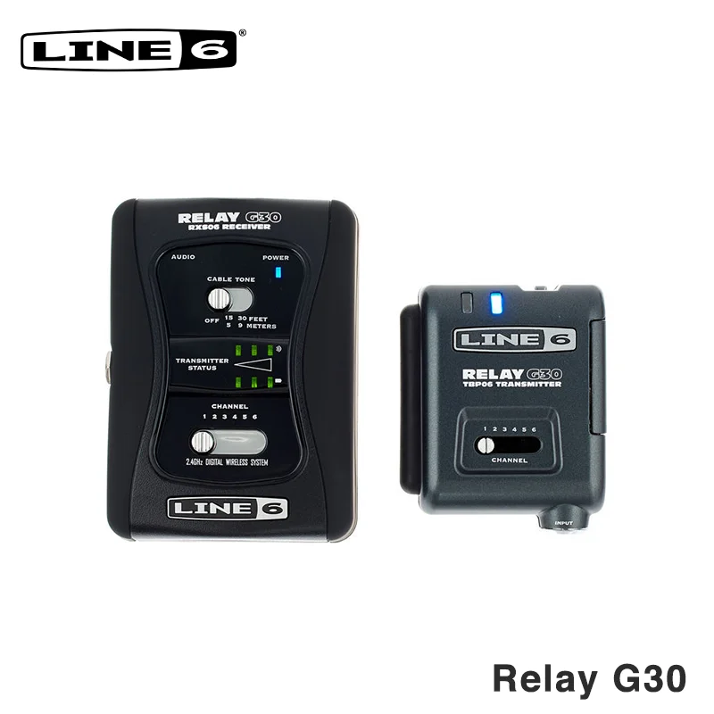 

Line 6 Relay G30 2.4 GHz Guitar and Bass Wireless Transmitter System