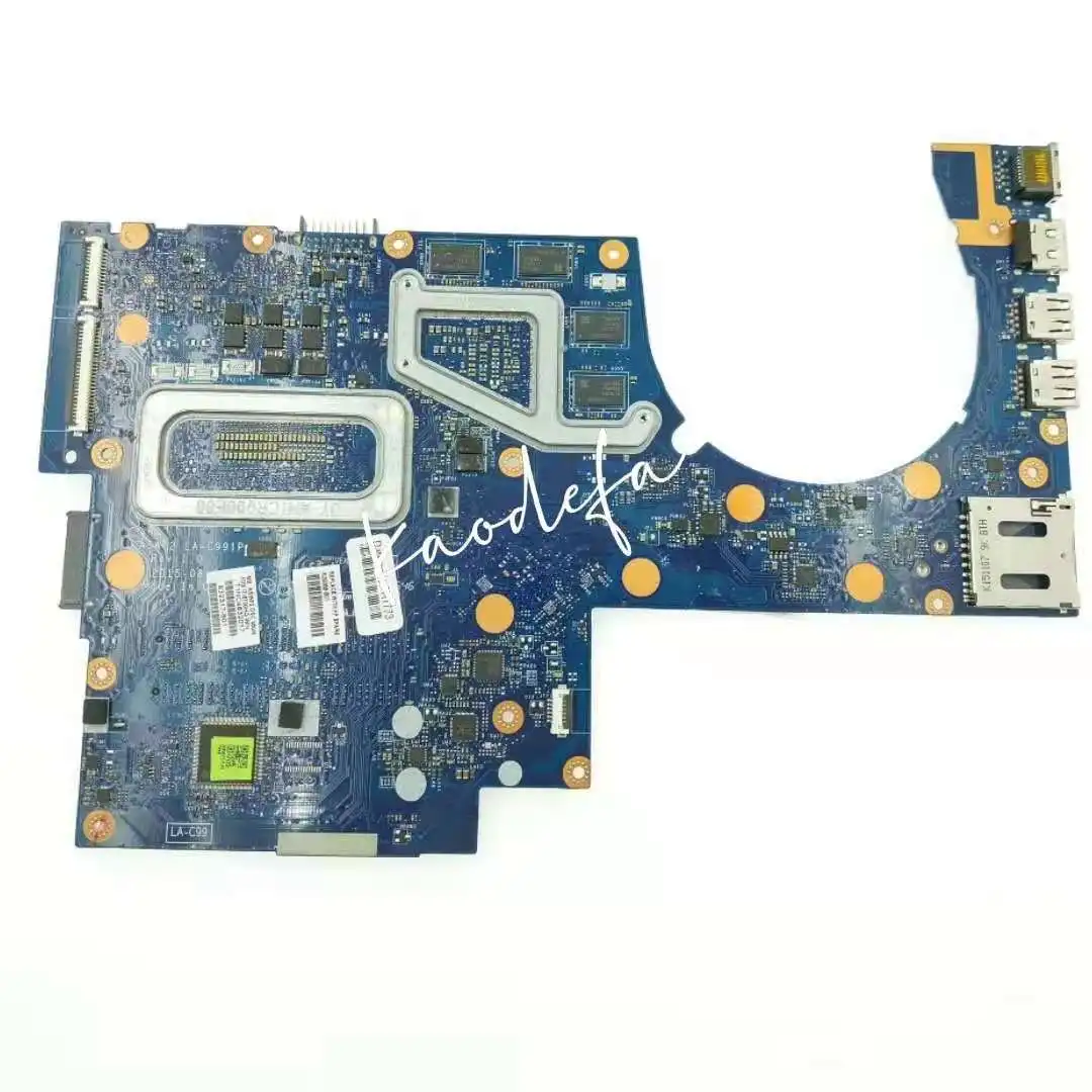 for HP 17-N178CA 17-N portátil placa base 832317-601  832317-001 829066-601  829066-501 829066-001 LA-C991P I7-6700HQ 100% Tes