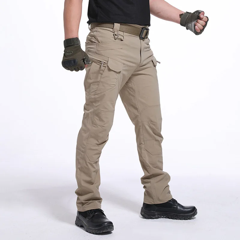 City Tactical Cargo Pants Men Combat SWAT Army Military Pants Cotton Many Pockets Stretch Flexible Man Casual Trousers XXXL