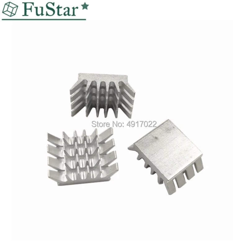 10pcs 14*18*13 Radiator Aluminum Heatsink Computer Cooler Radiator Heat Sink For Motherboard DDR VGA RAM Memory IC Chipset Coole