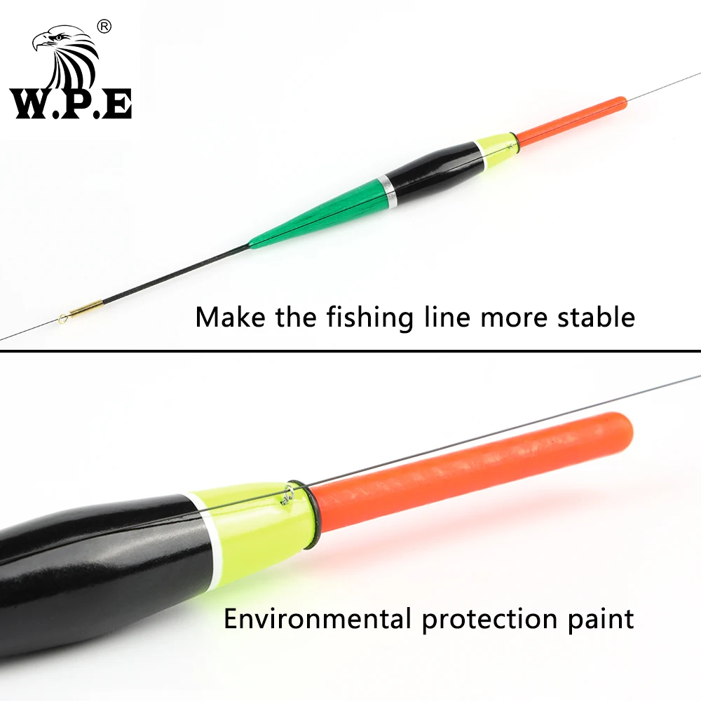 W.P.E 3pcs/pack Fishing Float 5g Barguzinsky Fir Float Length 19cm-23cm Carp Fishing Vertical Buoy Bobber Fishing Tackle Pesca