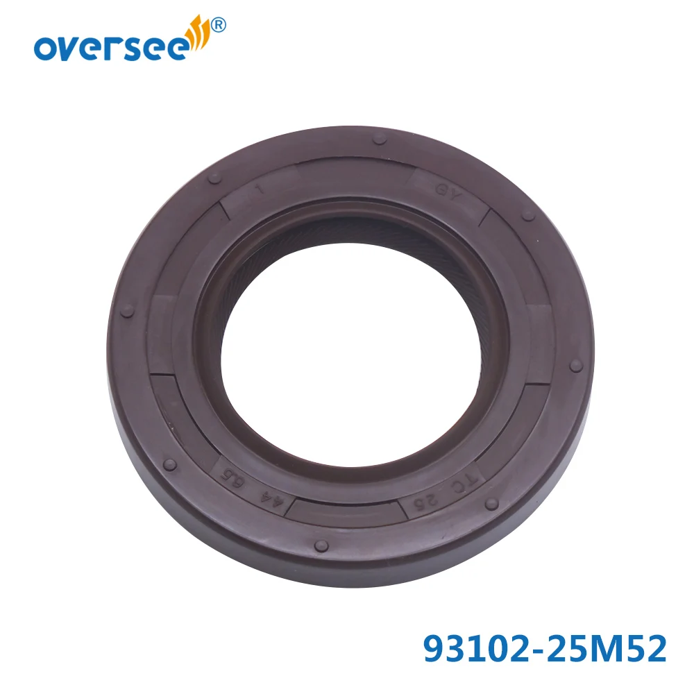 93102-25M52 Oil seal For YAMAHA Outboard Motor 2T 9.9 / 15HP Parsun Hidea Seapro HDX Size:25*44*6.5mm