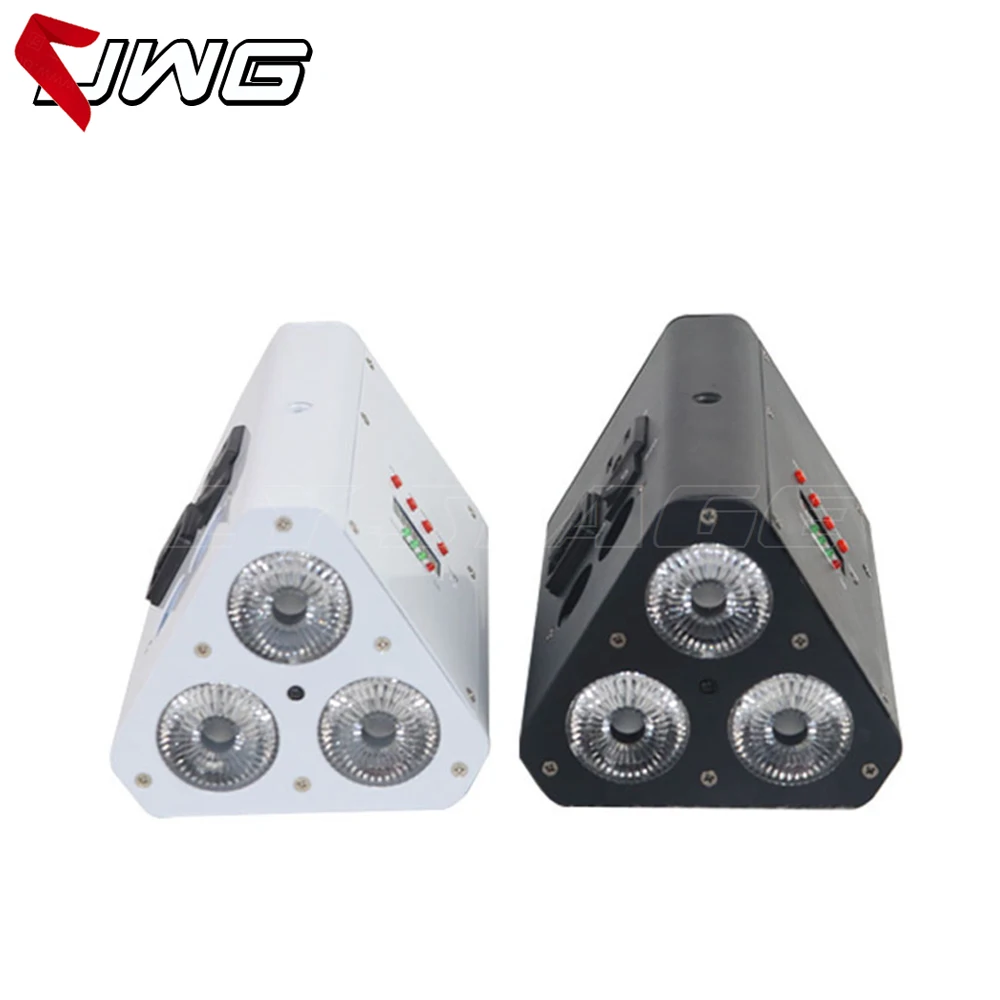 

2pcs/lot DJ Par Mini 3x18w 6in1 RGBWA + UV LED Uplight Battery Powered Wireless DMX