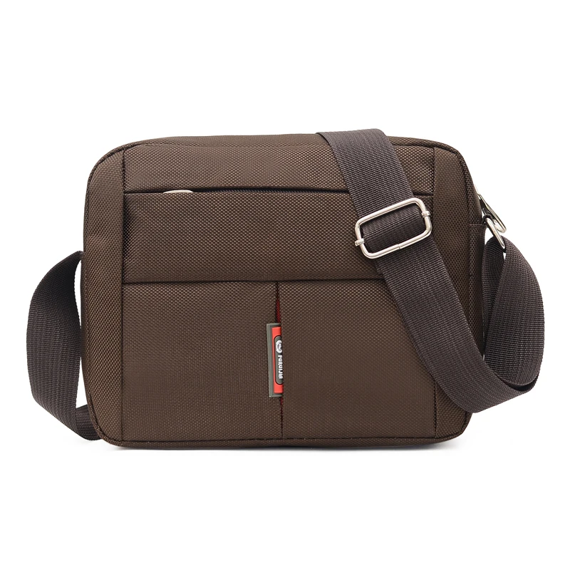 Hot Sale High Quality Mens Bag Casual Man Business Messenger Oxford Shoulder Bags Travel Black Brown  Crossbody Flap