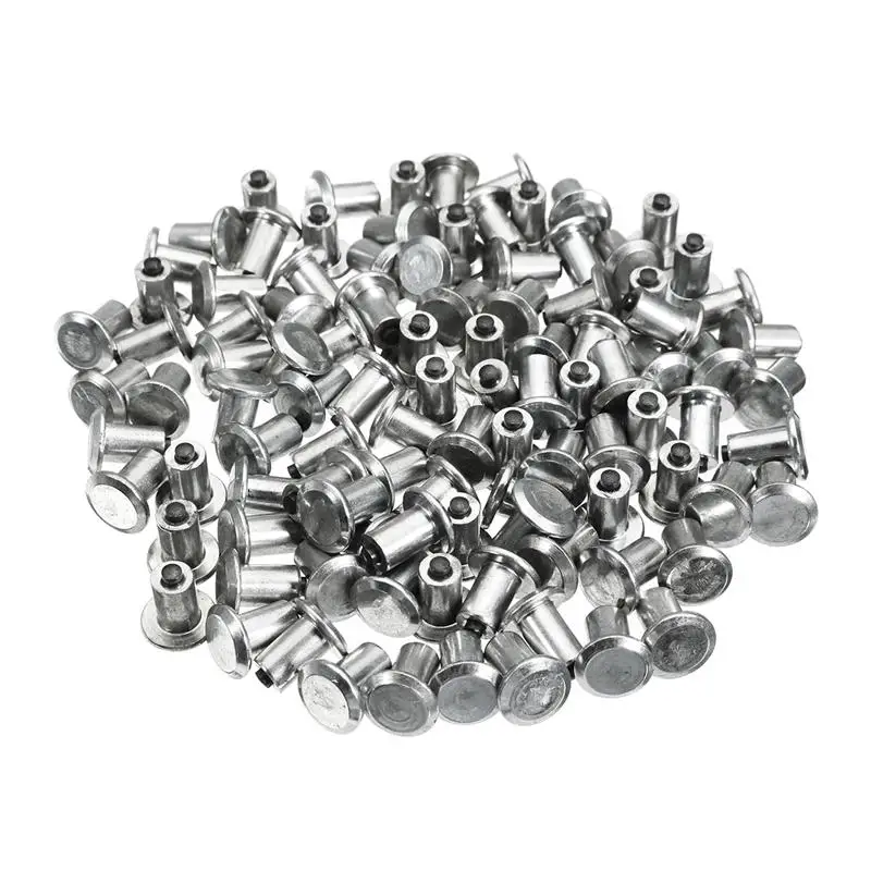 100Pcs/Set Spikes for Tires Universal Car Wheel Tyre Snow Spikes Studs Tires Anti-Slip Screw Stud Trim for Auto Truck Motorcle