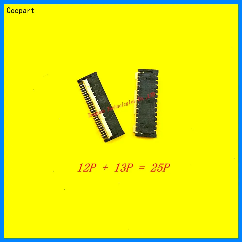 3pcs/lot Coopart FPC FFC Connector Port Plug for display showing on Mainboard for HTC One X G23 S720e replacement