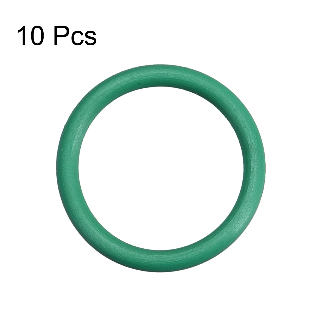 uxcell 10Pcs Fluorine Rubber O Rings, 14mm OD, 11mm Inner Diameter, 1.5mm Width, Seal Gasket Green pneumatic repairs, etc.