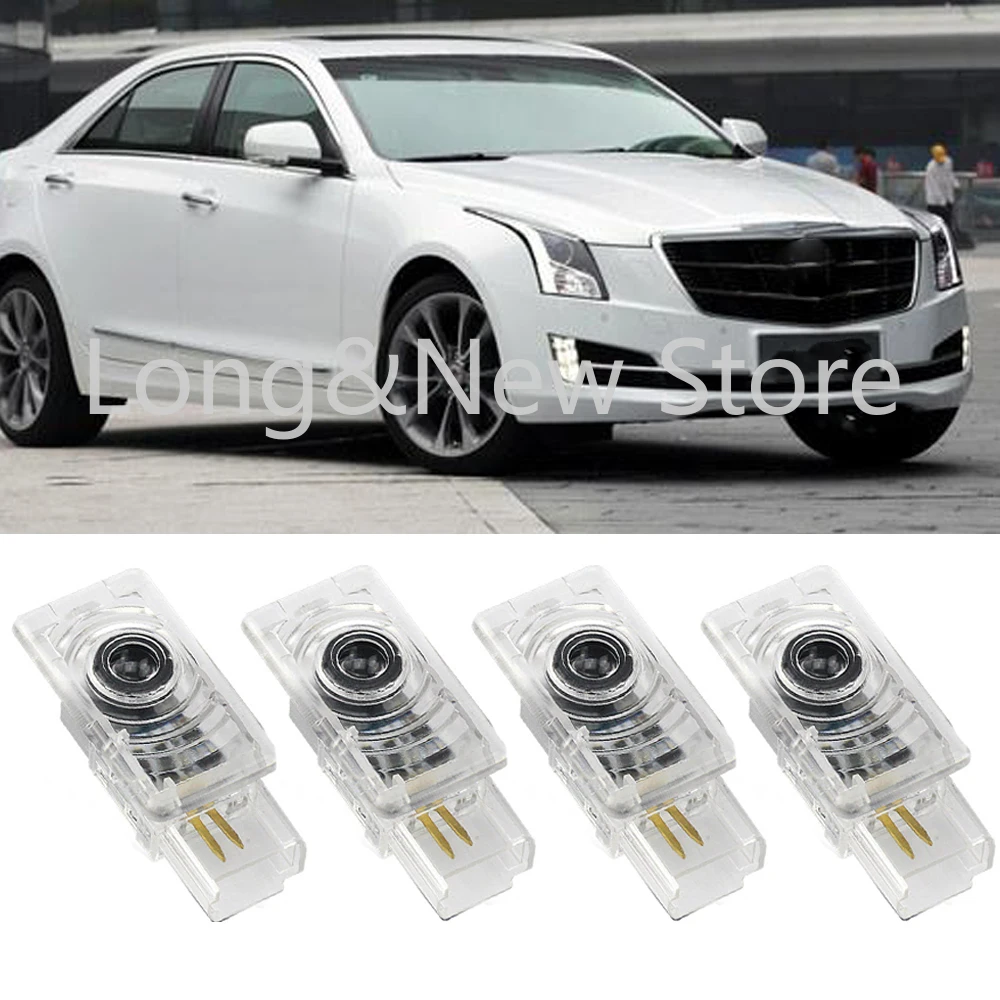 Car Door Light Logo Emblem Projector Laser Welcome Lamp LED Courtesy Luces Accessories For Cadillac SRX ATS-L XT5 XTS CT5 CT6