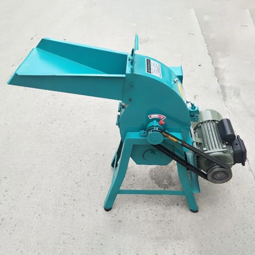 Hammer-Type Feed Grinder Corn Grain Straw Peanut Crusher With 3kw Motor Hammer Mill Medium-Size Feed Machine Household 220V/380V