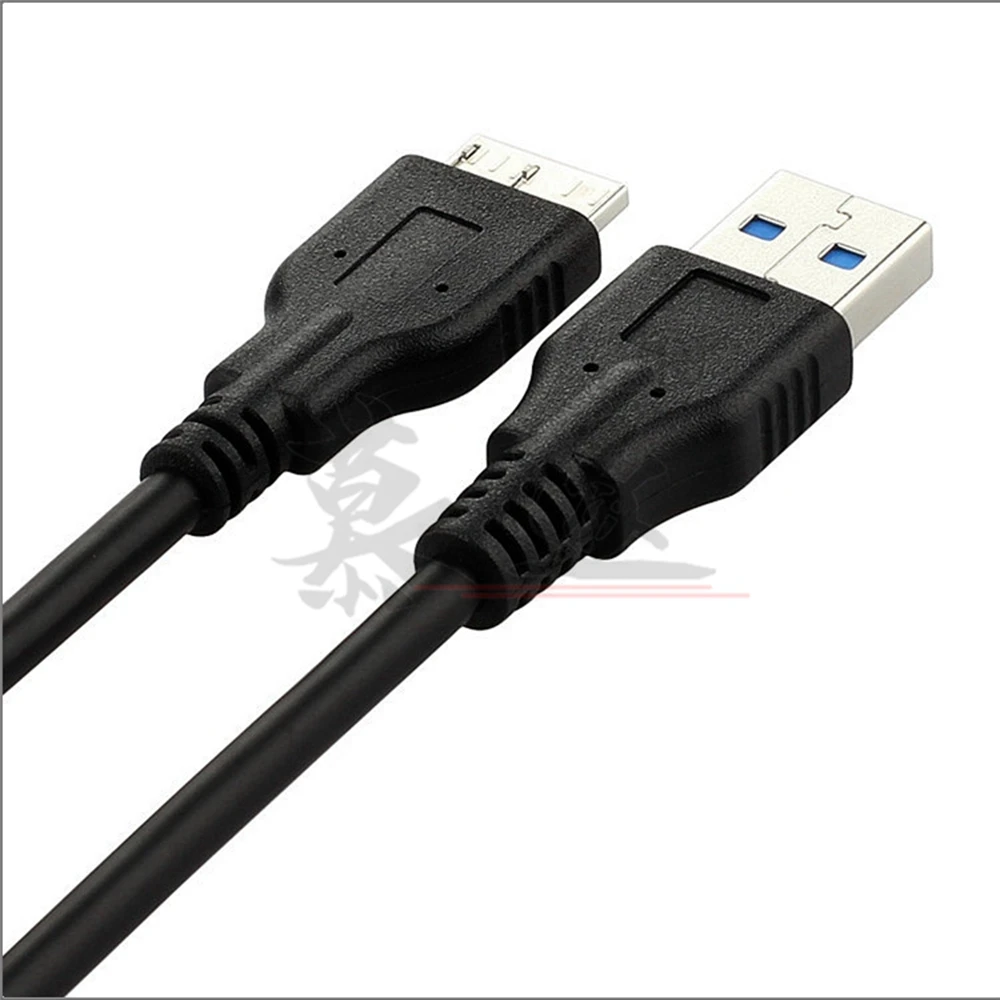 Cable USB 3,0 macho A a Micro B de súper velocidad de 0,1 M para disco duro externo HDD drop