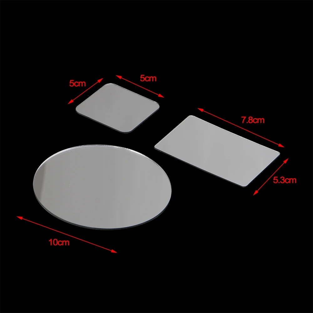 Toko Kosmetik Rak Mount Plastik Akrilik Klip Pada Rak Tepi Putar Cermin