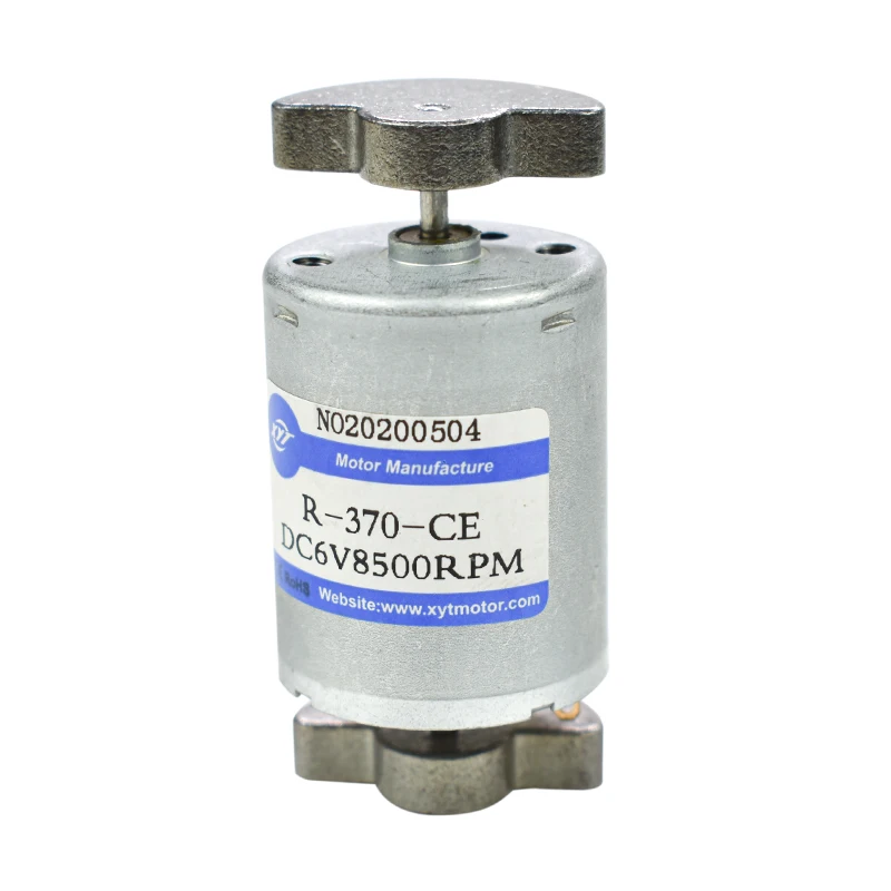 370 Dual-axis Fan-shaped Vibration Motor Micro DC Vibrator Motor 6V12V24V Small Massager Motor DC Electric Motor