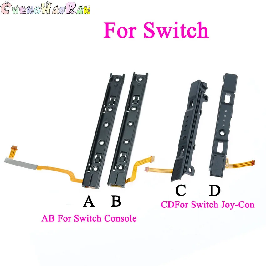 1Set originale L R LR Slide sinistra destra cursori sostituzione ferroviaria per Nintend switch Console Rail per Controller NS Joy-con