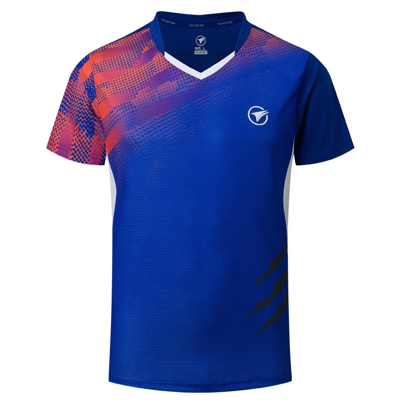 New Badminton shirts Men/Women, sport shirt Tennis shirts , table tennis t-shirt , Quick dry sports training t-shirts AB121