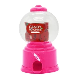 New Cute Sweet Mini Candy Machine Bubble Dispenser Coin Bank Kids Toys Children Gift Candy Machine מכונת ממתקים 캔디머신 حلويات