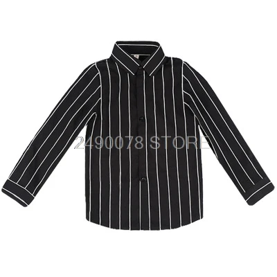 Teenage Boys Shirts School Shirt for Boys Turn Down Collar Shirt For Boys School Kids White Blouse Clothes 6 8 10 12 14 Year