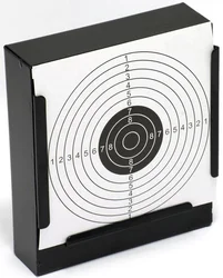 Tactical Hunting 14X14X4cm Airgun Target & Square Pellet Trap W. 100 Pcs Target Papers/Also For Paintball /Improving