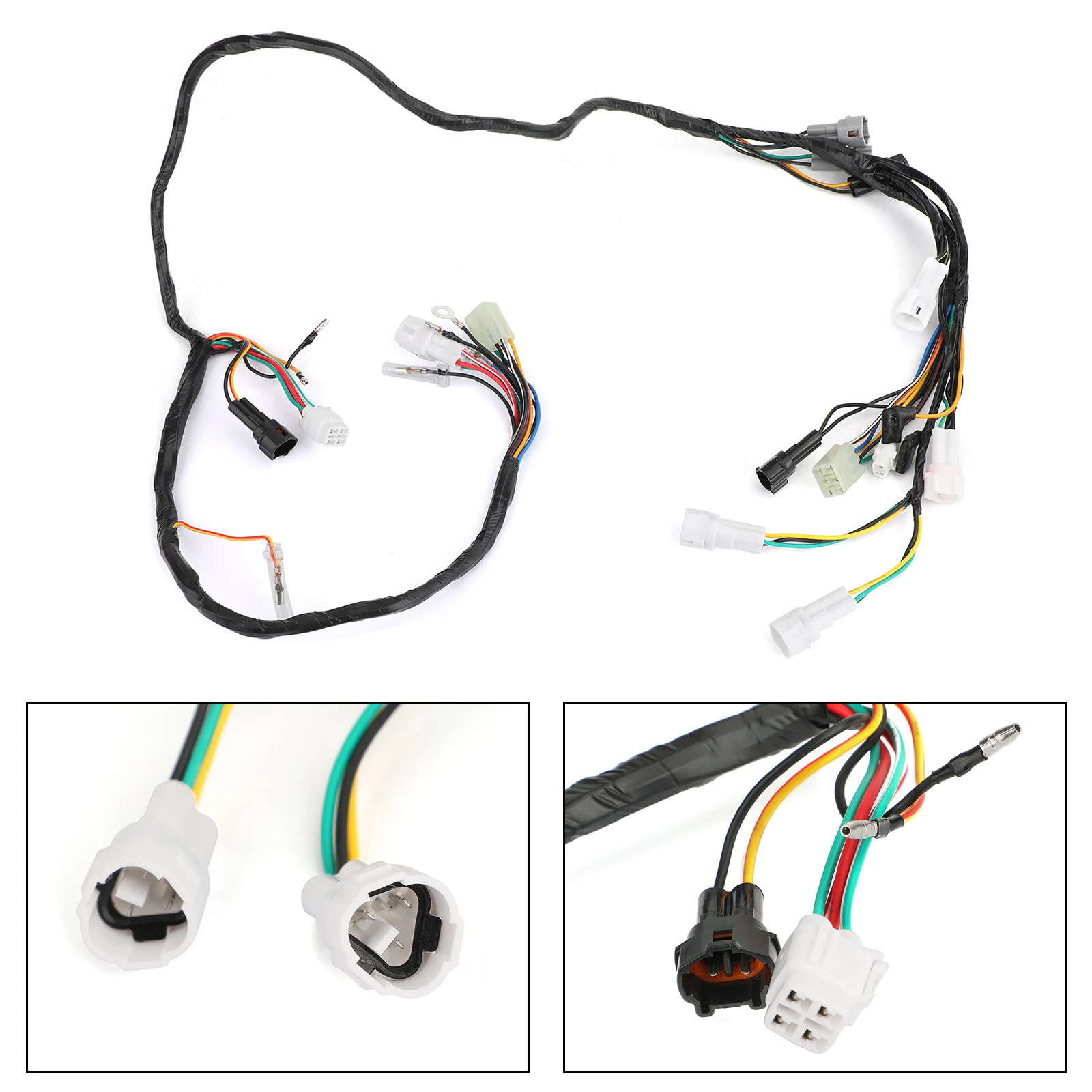 

Artudatech Wiring Harness 3GG-10 COMPLETE fit for Yamaha Banshee 350 YFZ350 2002 2003 2004 2005 2006 5FK-82590-00-00 Motor Parts