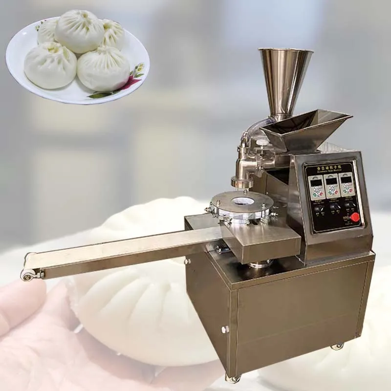 500-3000 sztuk/h komercyjna automatyczna nadziewarka do bułek na parze nadziewarka do bułek Momo Baozi maszyna do napełniania do stołów