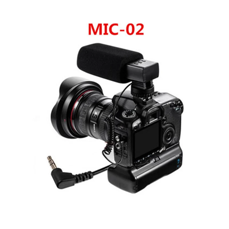 

Microphone camera MIC-02 microphone SLR microphone camera microphone mini stereo photography recording portable carrying