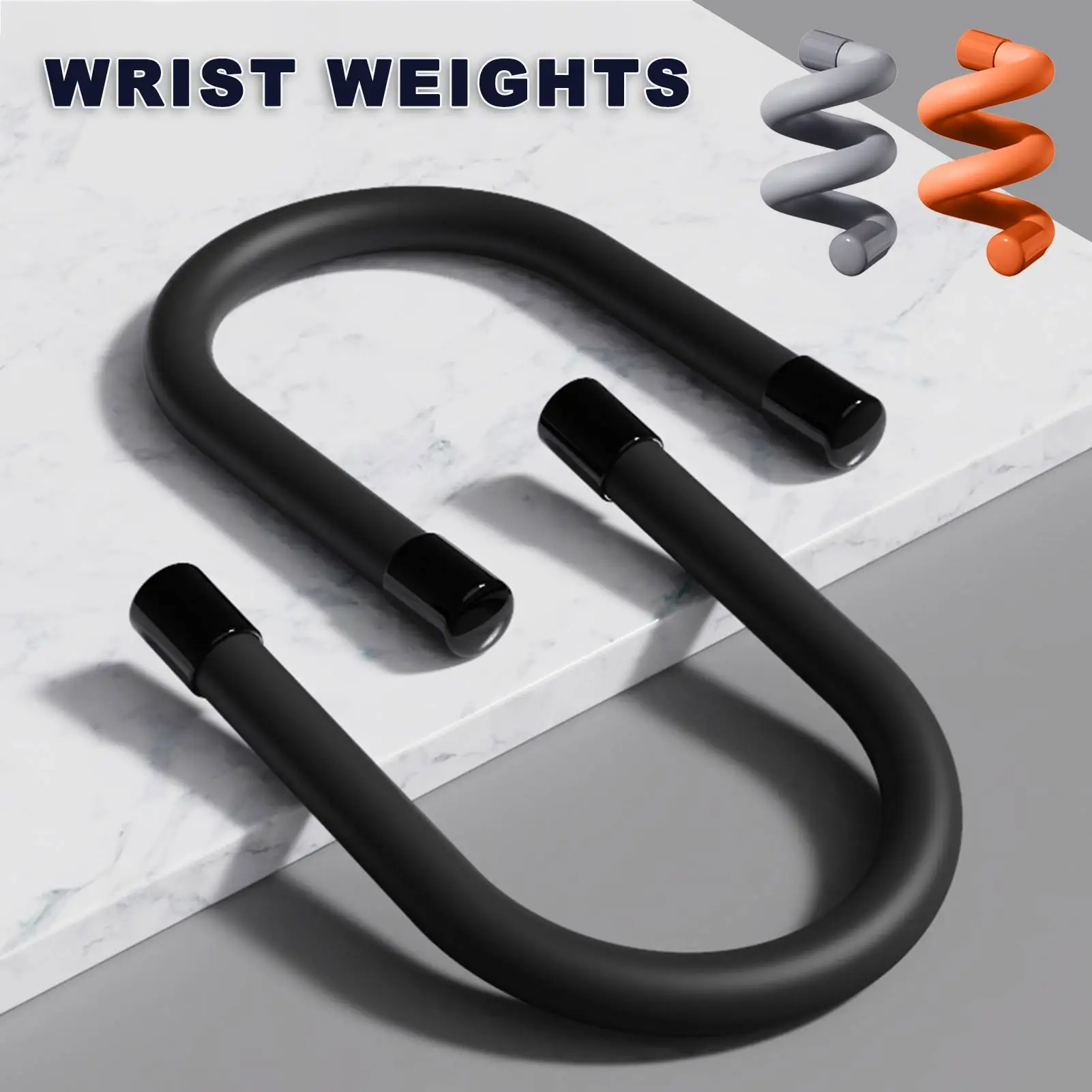 Unisex Wrist Weights Wearable Weight Bracelet Built-in Metal Weight Adjustable Waterproof Sweat-proof Weights Straps For Fitness