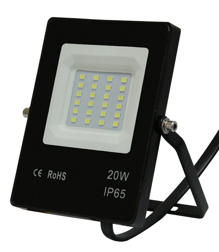 Projecteur LED 20W, 110/220v, extérieur, conforme à la norme IP65