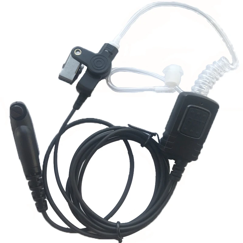 

Waterproof IP54 Acoustic Tube Earpiece, Headset Mic, Motorola, GP328plus, GP344, GP388, GP328-Plus, EX500, Walkie Talkie