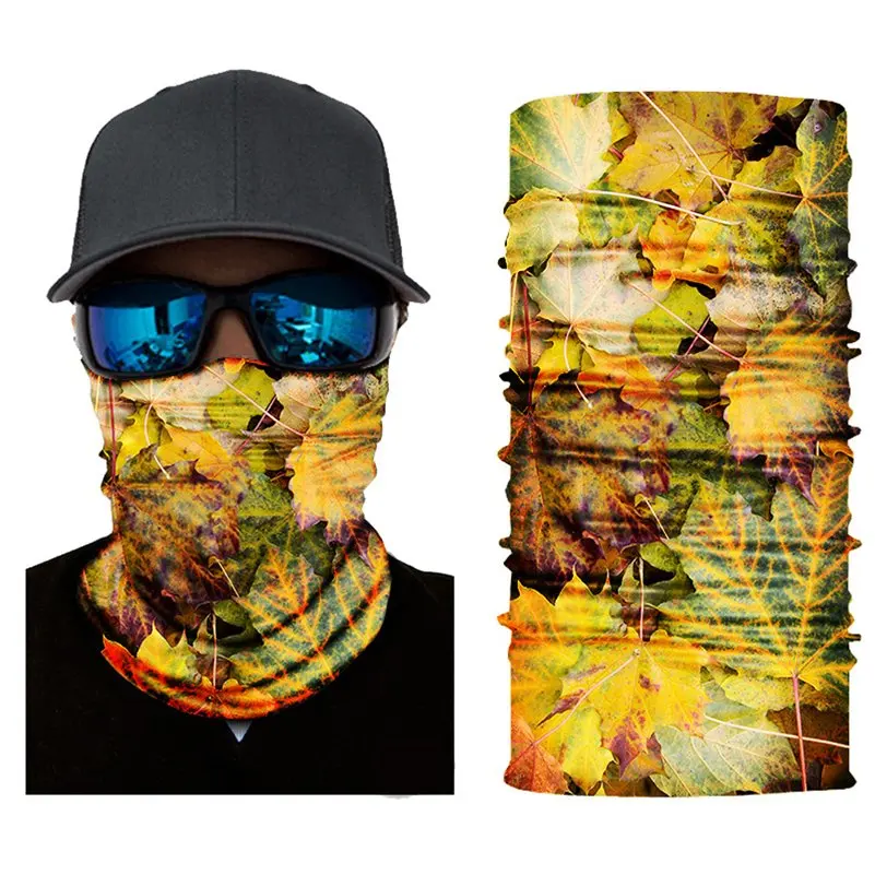 Multifunctional Bandana Winter Magic Scarf Outdoor Sports Headband Seamless Hiking Fishing Tube Face Shield Men Women Scarf