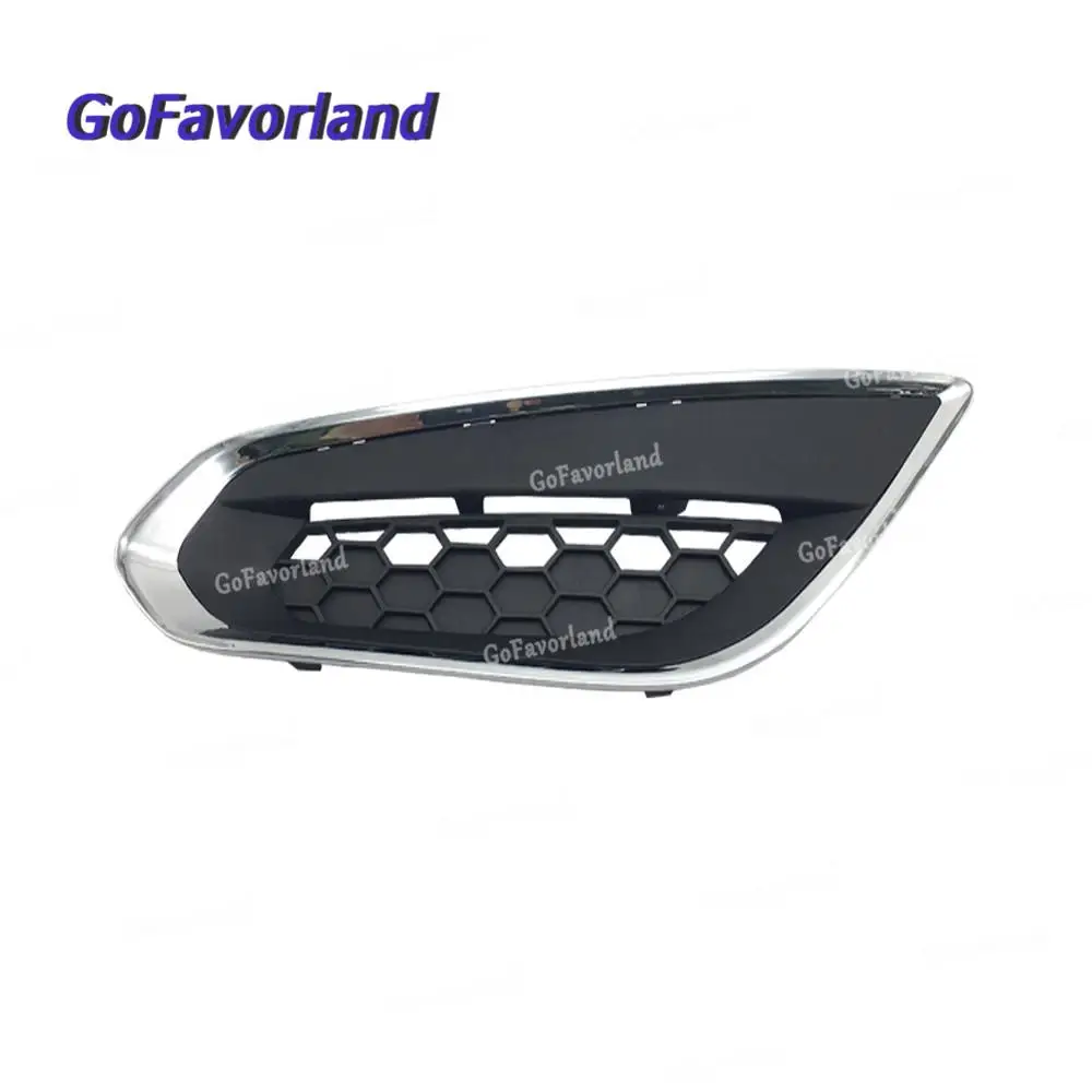 

1Pcs Front Left Or Right Bumper Grille Fog Light Chrome Cover 31323411 31323412 For Volvo S60 2010 2011 2013 2013