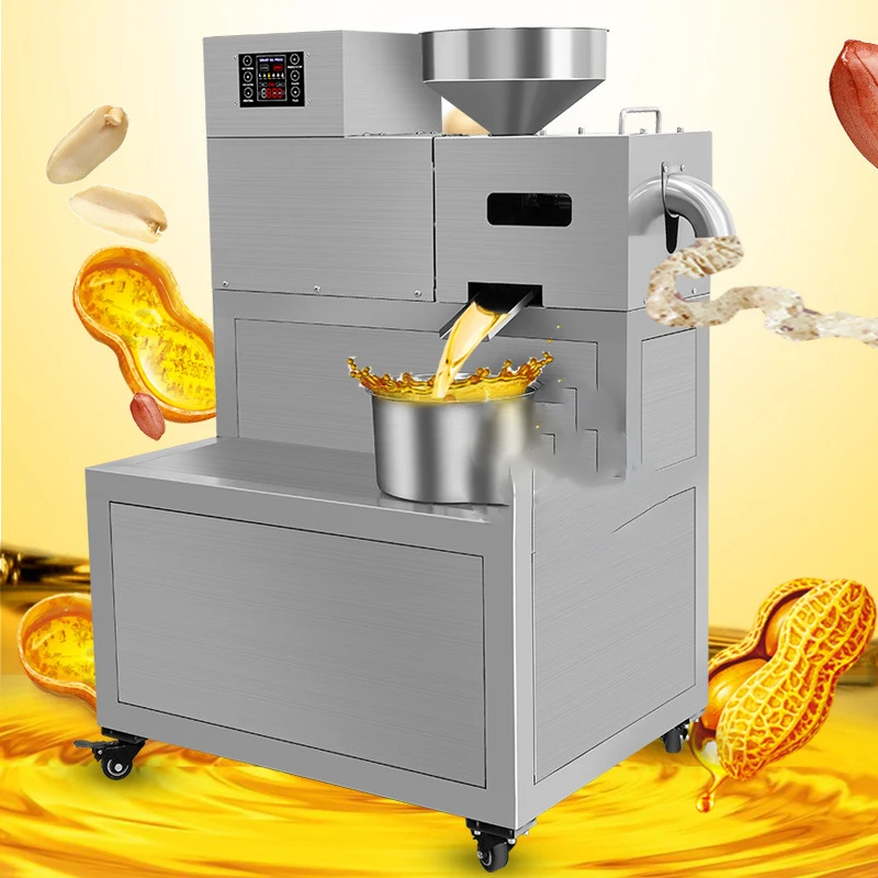 

High-efficiency Commercial Oil Press Sesame, Peanut, Corn, Soybean, Multifunctional Restaurant Dedicated P20 220V/110V