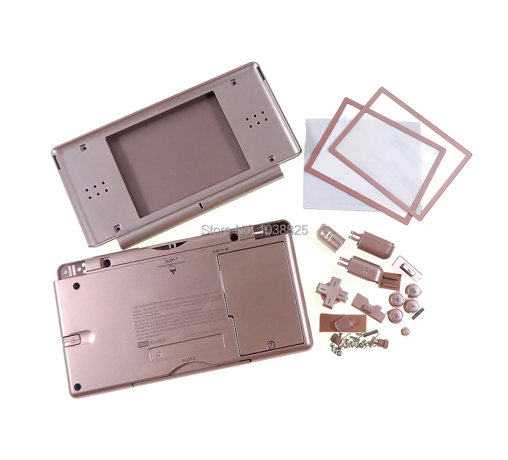 1set For NDSL Housing Case with Full Buttons Limited Edition Design for Nintendo DS Lite Housing Shell Cover Case Replacement