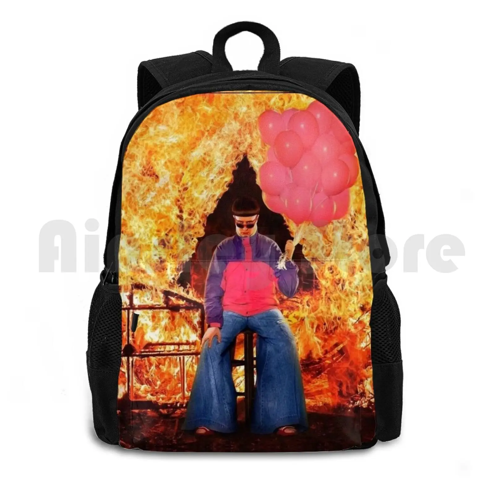 Oliver Tree Ugly Is Beautiful Outdoor Hiking Backpack Riding Climbing Sports Bag Oliver Tree Music Punk Hip Hop Indie Oliver