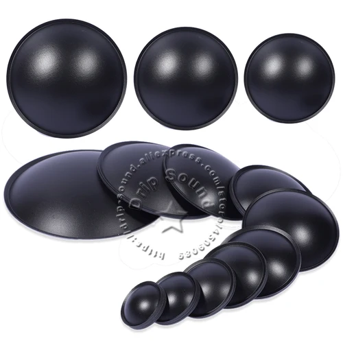 Imagen 1 del producto 2 uds 30/35/40/45/50/54/62/64/70/74/80/92/95/105/110mm altavoz PP tapa antipolvo altavoz Woofer cubierta de cono de cúpula de plástico reparación de bajos