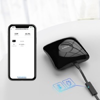 BroadLink RM4 Pro + HTS2  RF/IR Temp and Humidity Sensor Version Wireless Universal Remote Hub with Smart Home Solution