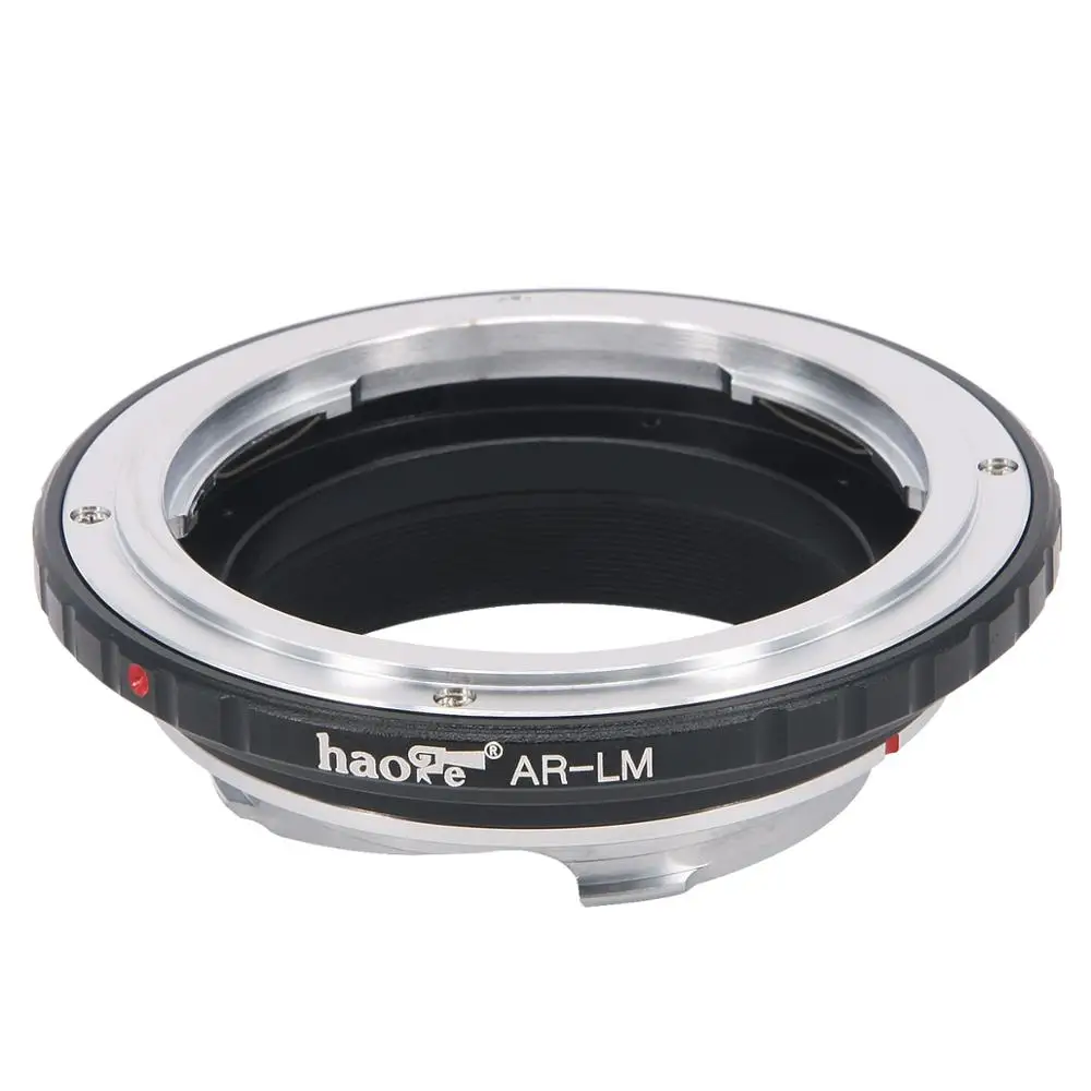 

Haoge Lens Mount Adapter for Konica AR Lens to Leica M-mount Camera such as M240, M240P, M262, M3, M2, M1, M4, M5, CL, M6, MP