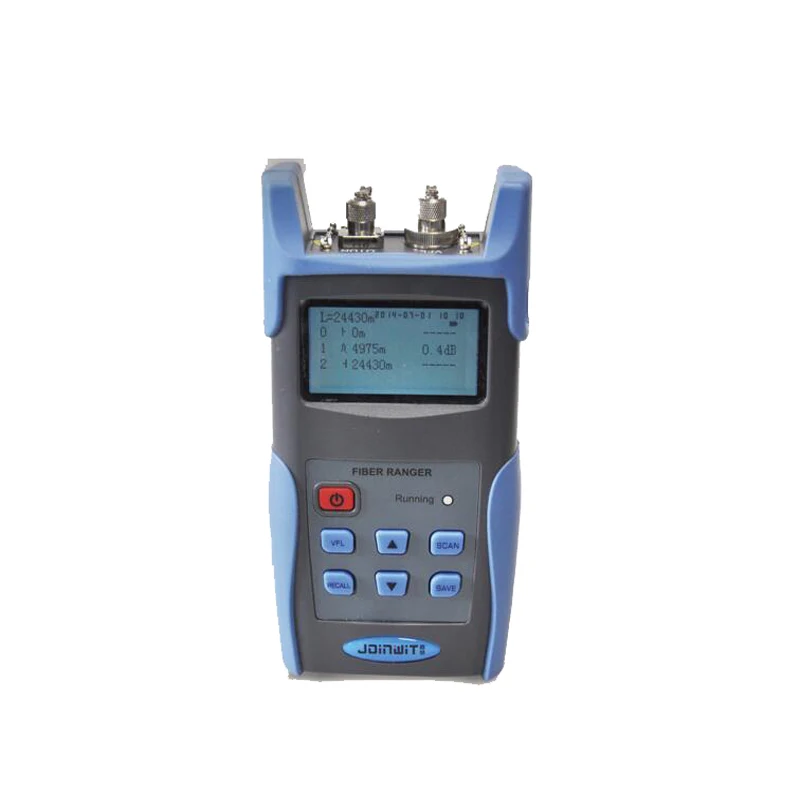 

Optical Fiber Ranger JW3304A 60KM OTDR Principle Tester Meter FTTX Network Fiber Optic FTTH Tool Kit